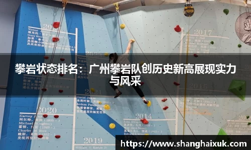 攀岩状态排名：广州攀岩队创历史新高展现实力与风采